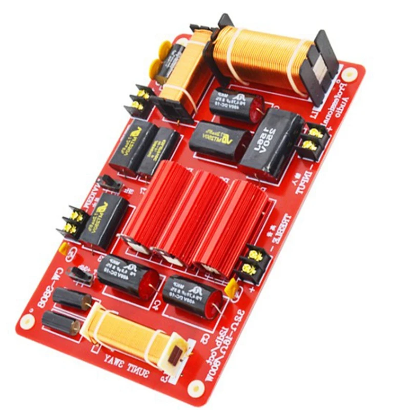 600W Динамик 3-х полосная кроссовер ВЧ СЧ бас профессиональная сценическая s фильтр