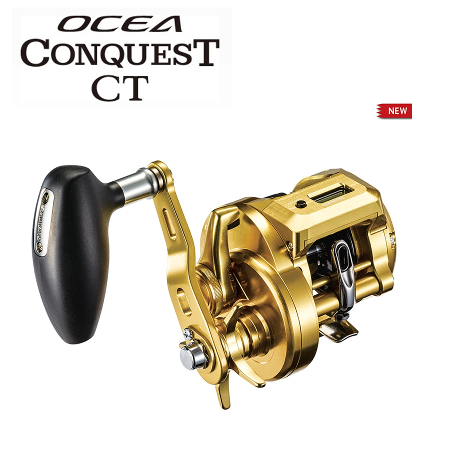 Рыболовная катушка SHIMANO OCEA рыболовная 10 + 1BB с цифровым дисплеем 300PG 301PG 301HG 2018 |