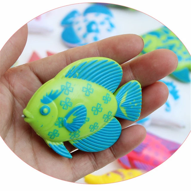 Children's 7pcs/Set Magnetic Fishing Parent-child interactive Toys Game Kids 1 Rod 6 3D Fish Baby Bath Toys outdoor toy 5