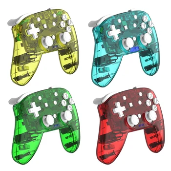 

New Transparent for Switch Controller Wireless Bluetooth Gamepad Joystick for Nintendo Switch/Switch Lite Game Machine
