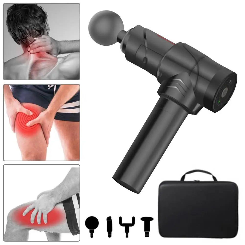 

Handheld Muscle Massager Deep Tissue Percussion Massage Vibration Massager Device For Relief Muscle Soreness Cramping Tightness