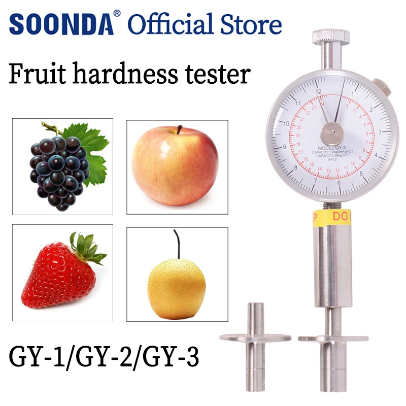 pear Fruit Sclerometer GY-1 Fruit penetrometer Fruit Hardness Tester apple 