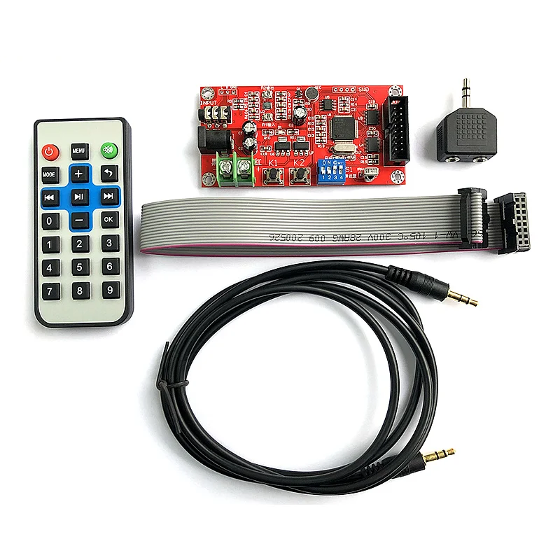 Professional Full Color Music Spectrum Display RGB Sound Control Remote-Control KTV Rhythm Light 160 Colors Brightness Adjusted 6
