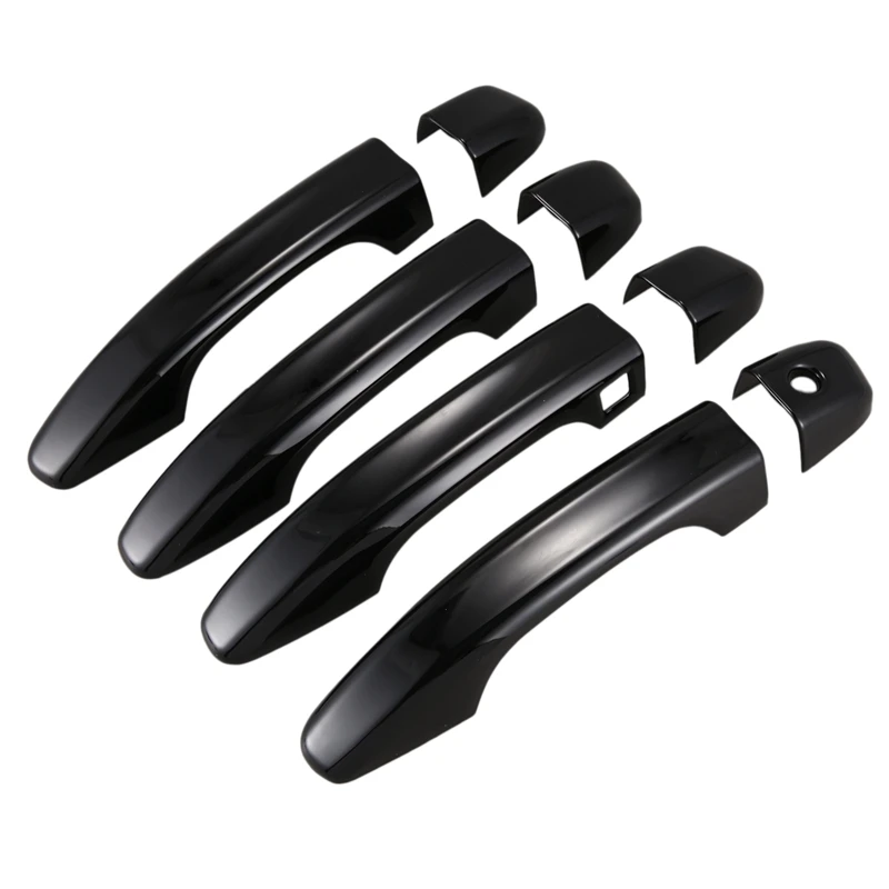4Pcs Black Side Door Handle Cover Trim Protector for Honda Tenth Generation Accord | Автомобили и мотоциклы