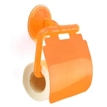 

Bath Accessories Paper Toilet Holder with Toilet Paper Holder Dispenser Wall Mounted Plastic Toilet Paper Towel