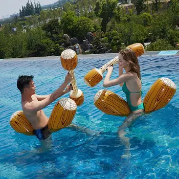 

YUYU 4 Pieces Pool Float toy water Game swim ring inflat toy inflat pool kid Pool Inflatable Raft Adult pool Party float To U9C8