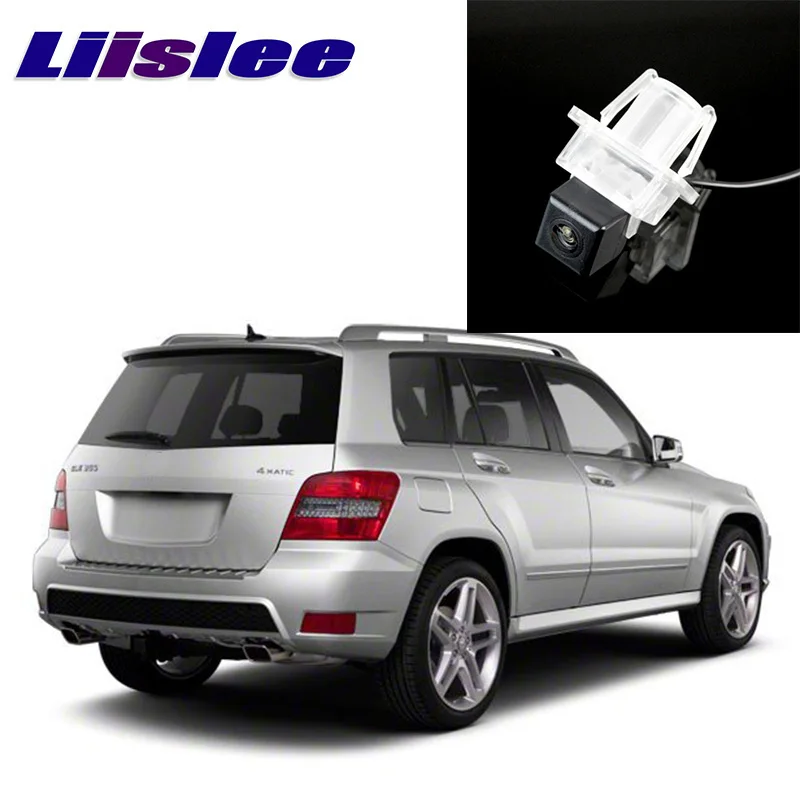 LiisLee Car Reversing image Camera For Mercedes Benz GLK Class MB X204 Night Vision WaterProof Dedicated Rear View back Camera FTH