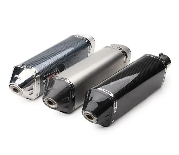 

51mm Motorcycle muffler exhaust pipe modified sportster escape moto yoshimura carbon fibre db kill for NC750x CB650f TRK502 CRF 230