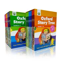 52 libri/set 1-3 livelli Oxford Story Tree Baby English lettura Picture Book Story scuola materna giocattoli educativi per bambini Art