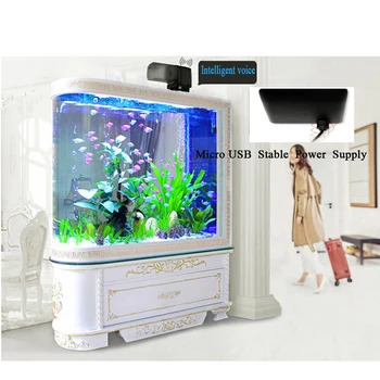 

Aquarium Wi-Fi Fish Feeder Automatic Fish Feeders Auto Fish Food Timer Feeder for Fish Tank NEW