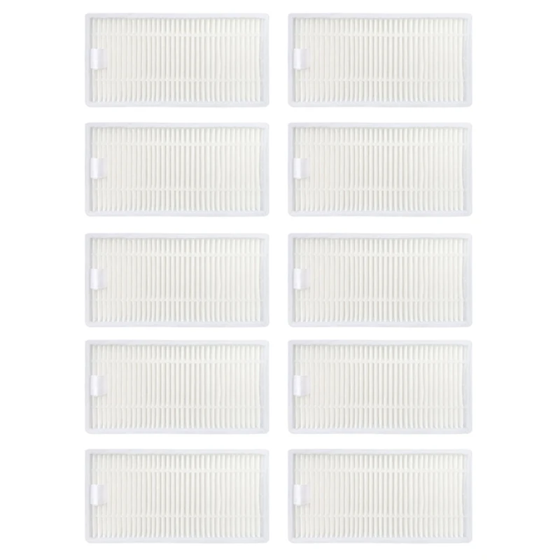 

10Pcs Cleaning Parts 100 x 50 x 14mm HEPA Filter Applicable for Proscenic Pro-COCO SMART 680T Vacuum Cleaner Parts