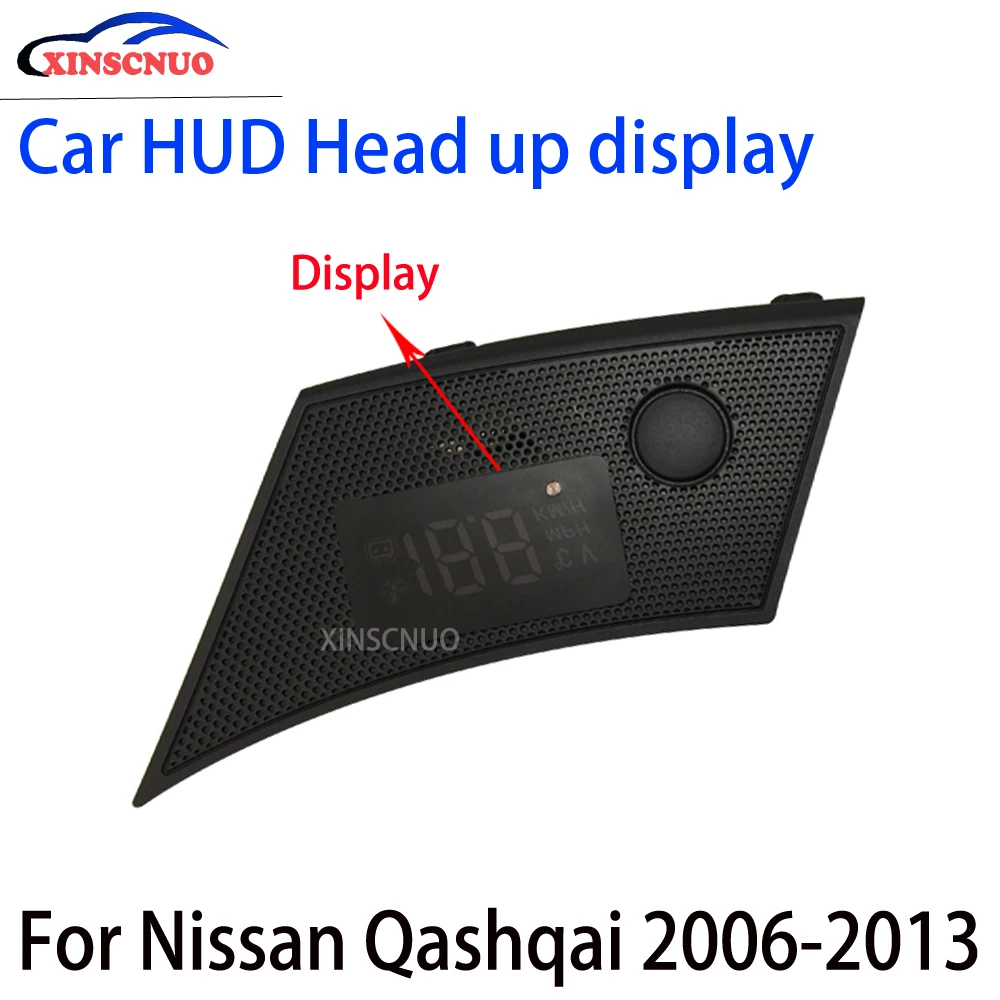 XINSCNUO OBD Airborne компьютерный автомобильный HUD Дисплей для Nissan Qashqai 2006 2013 безопасный