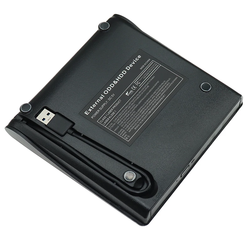 Внешний USB 3,0 высокоскоростной DL DVD RW ГОРЕЛКА CD писатель тонкий портативный оптический привод для iMac Asus lenovo acer Dell ноутбук ПК hp