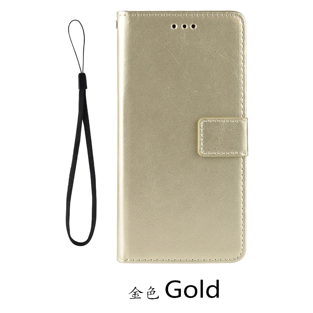 Винтажный флип-чехол для samsung Galaxy A50 A50S SM-A505Fn/DS бумажник телефон мягкая кожаная сумка чехол SM A505Fn/DS A505FM/ds A505 - Цвет: Gold