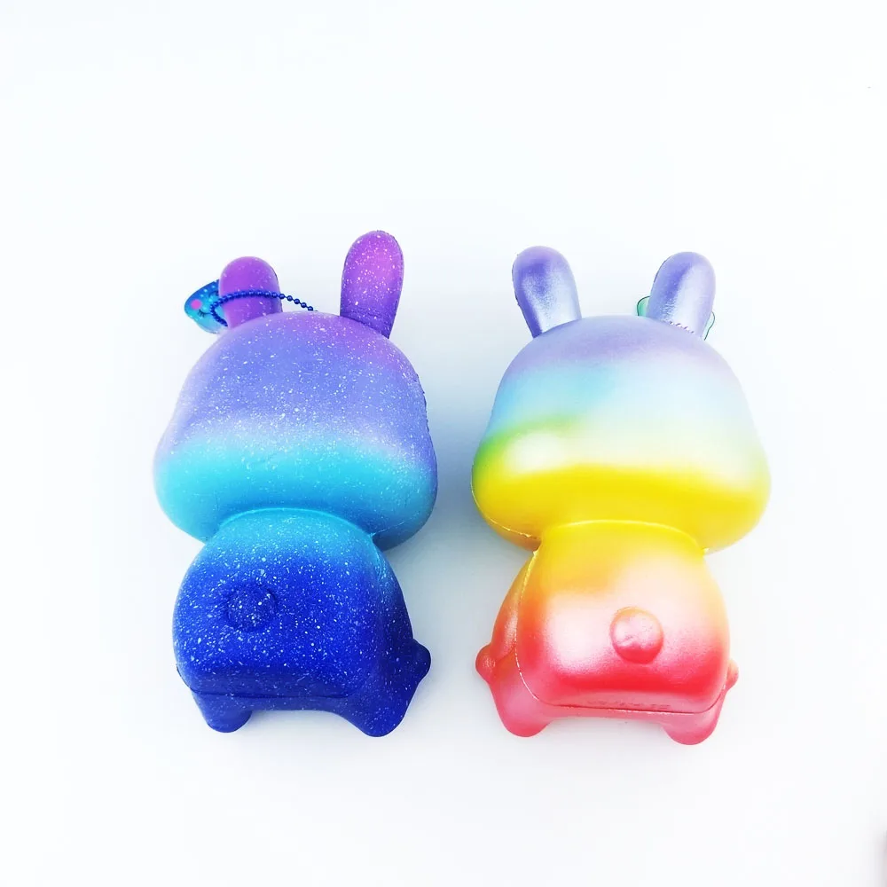 Мягкий Jumbo Rabbit Милая имитация животного ароматизированное медленно поднимающееся креативное мягкое сжимающее облегчение стресса Забавная детская игрушка подарок