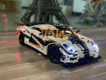 

Koenigsegg One DIY Led Light Set For Compatible IEGOset MOC - 4789 Rebrickabl 23002 technic race Car Building Blocks Toys Gifts