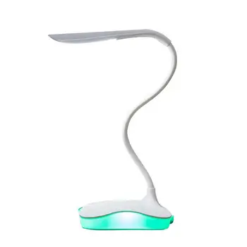 

Desk Lamp 3 Levels Dimming LED Table Lamp Built-in Rechargeable Battery Desk Light Touch Switch Bedroom Night Light 360 Degrees