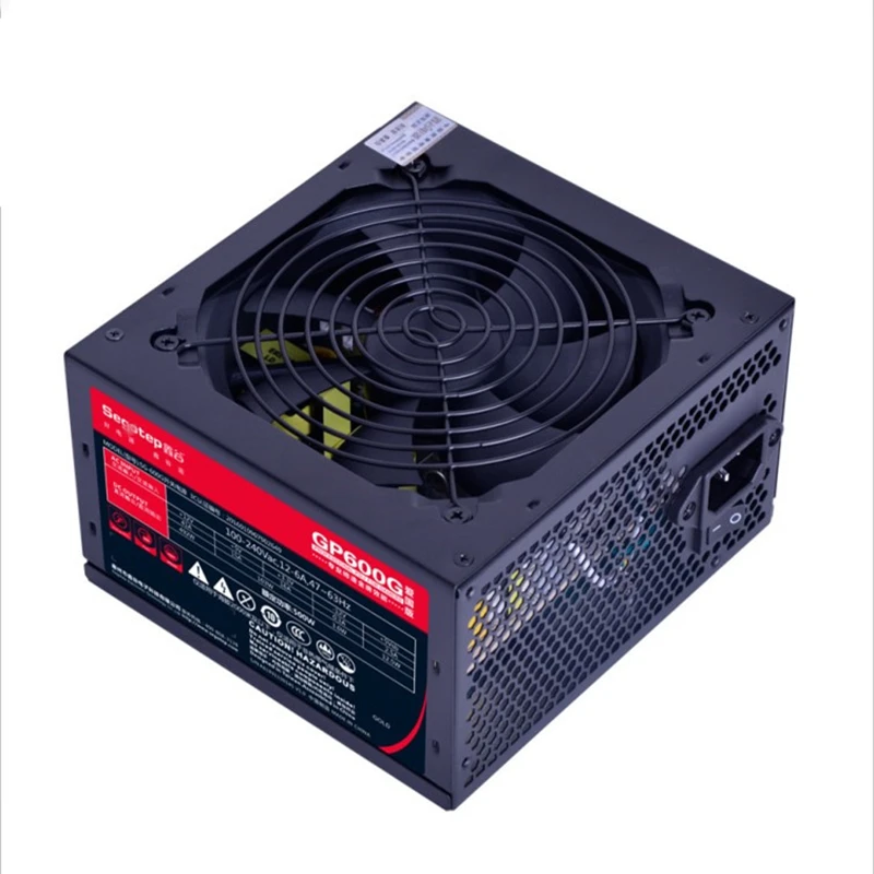 ПК PSU для Segotep патриотическое издание 80 плюс золото RTX2060S Mute игра источник питания 500 Вт источник питания GP600G