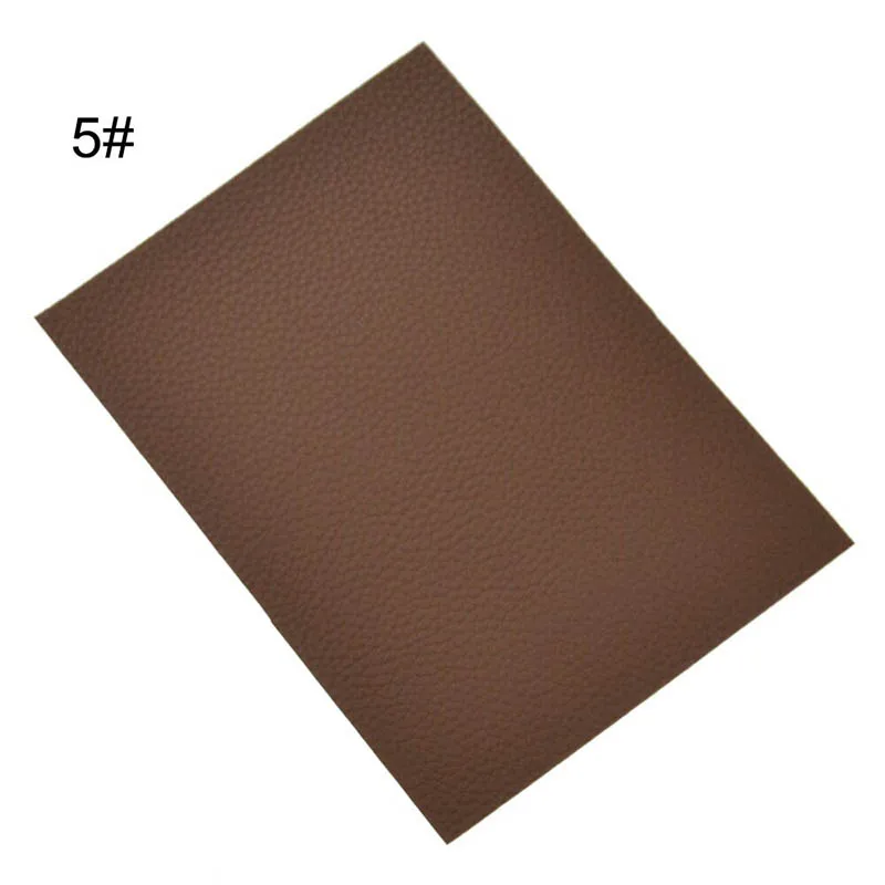 21x30 см красочные из искусственной кожи патч ткань самоклеющиеся Синтетическая Кожа Наклейка заплаты для дивана материал патч для сумки одежды - Цвет: 5