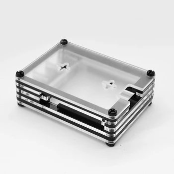 

New 9 Layers Acrylic Case Box Suitable for Raspberry Pi 4 Model B /Mountable the Cooling Fan
