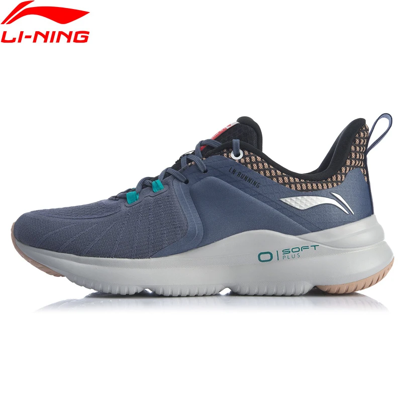 Мужские кроссовки для бега Li-Ning мягкая дышащая легкая спортивная обувь с мягкой