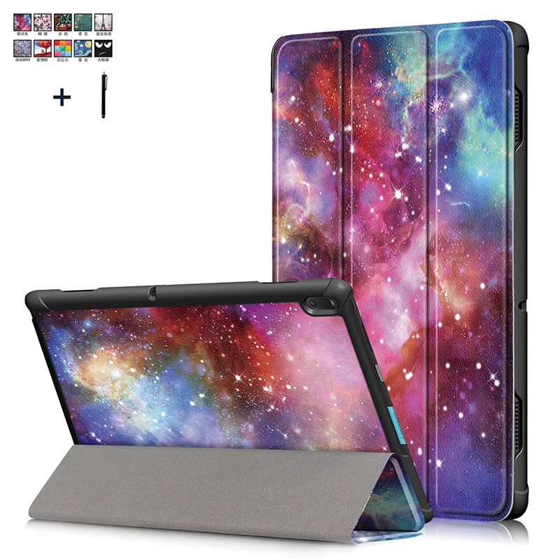 Чехол для lenovo Tab E10 10 0 ''TB X104F откидной из искусственной кожи с подставкой +