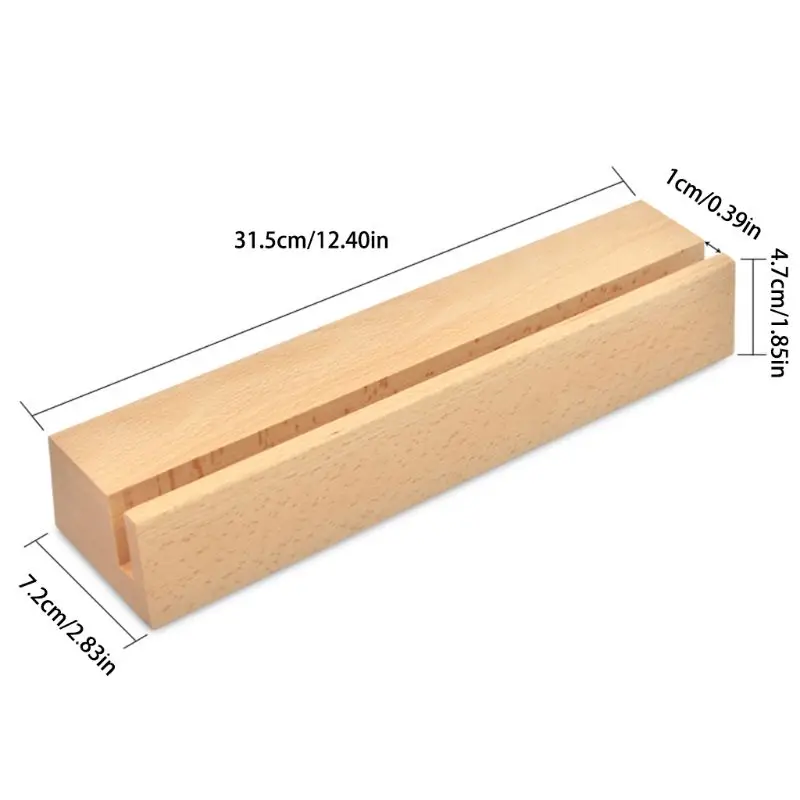 

Style Vintage Now Playing Heavy Wooden Display Stand For LP Vinyl Record Phono