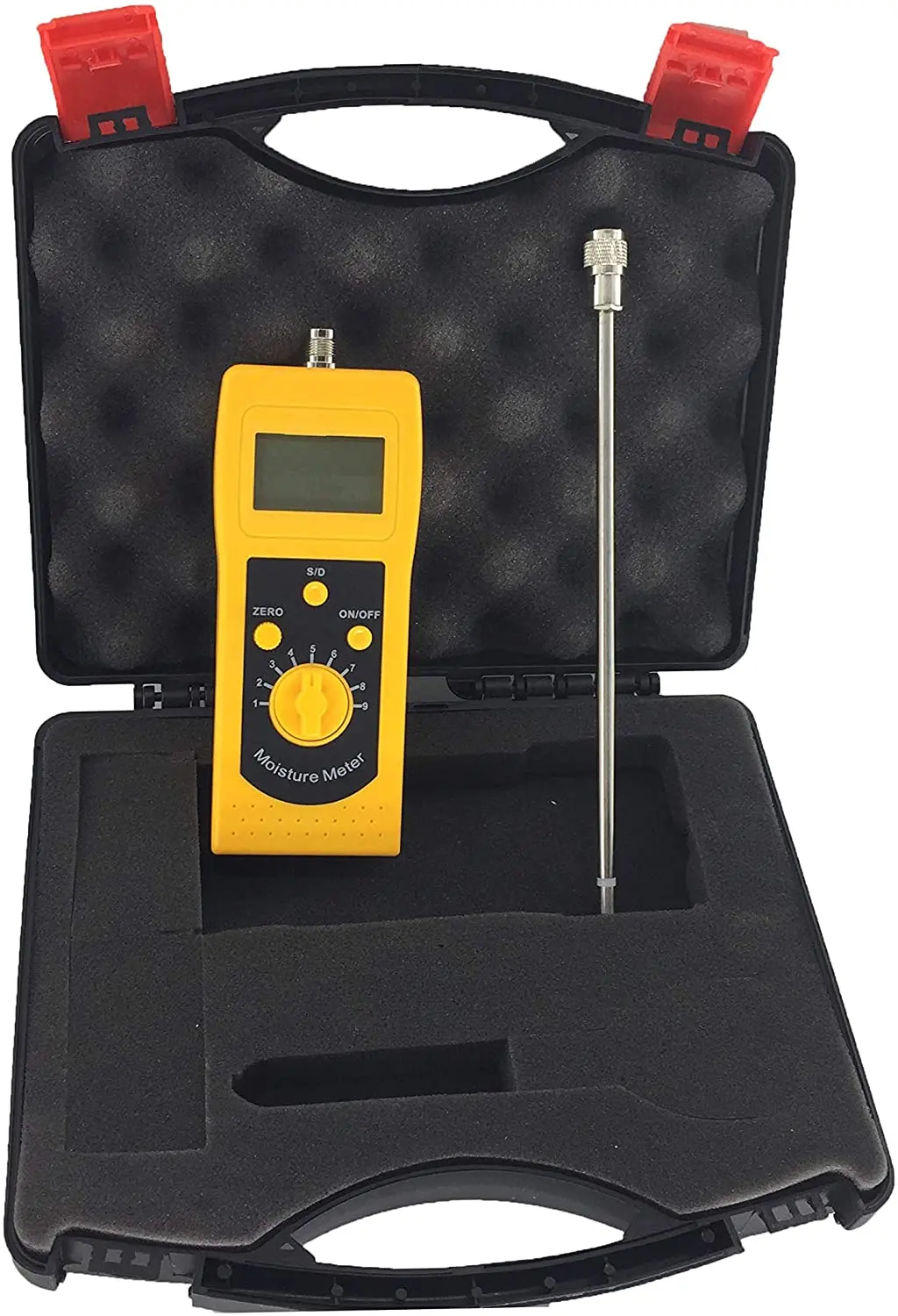 Soil Silver Sand Coal Powder Moisture Meter Tester With Single