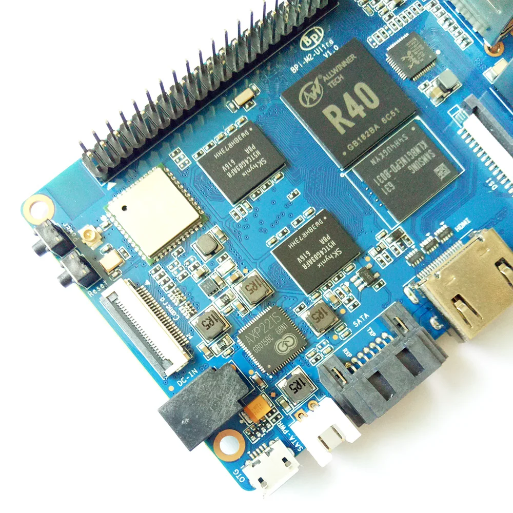 BPI M2 Ultra R40 Quad-Core 2GB DDR3 RAM with SATA
