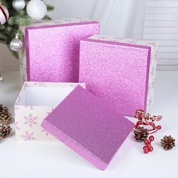 

Set of boxes 3in1, 22.6 x 22.6 x 11.8 - 17.5 x 17.5 x 9.8 cm 3488006