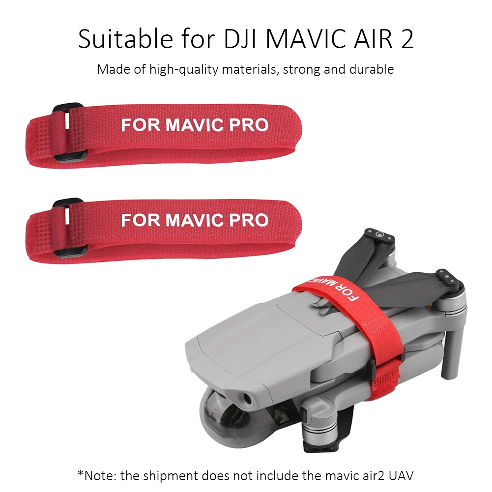 Стабилизатор Фиксирующий Ремень 2 шт/пара для DJI Mavic Pro двигатель/пропеллеры зажим
