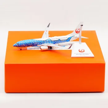 

1:200 Japan transocean airline airplane Boeing 737 MAX B737 800 Beluga whale model with base landing gear alloy aircraft Diecast