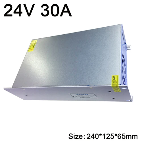 24V освещение Трансформатор AC110V 220V постоянного тока до DC24V 1A 2A 3A 5A 6.5A 8.5A 10A 15A 16.5A 21A 30A переключение Питание Мощность конвертер - Цвет: 24V 30A