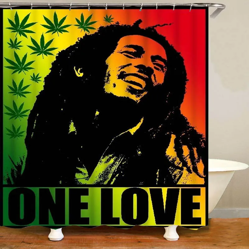 BOB MARLEY #SN2 One Love Jamaica Rastafarian Marijuana Reggae 8" WALL CLOCK 