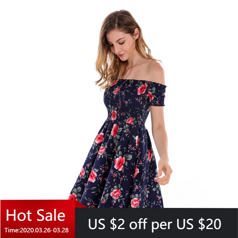 womens navy summer dress
