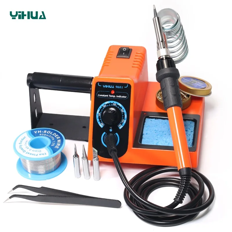 130W Soldering Iron 926LED-III Electric Soldering Iron Min SMD Station DIY Kit 2 Helping Hands
