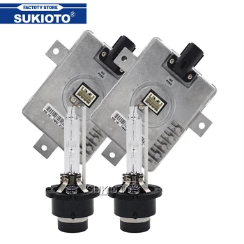 

SUKIOTO D2S D2R OEM HID Xenon Headlight Ballast Kit W3T10471 X6T02971 55W 6000K 4300K 8000K 5000K D2S Xenon Replacement Bulb
