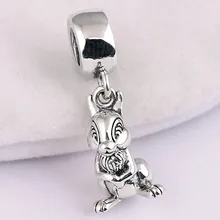 Original Mischievous But Well-meaning Thumper Pendant Beads Fit 925 Sterling Silver Animal Charm Pandora Bracelet DIY Jewelry