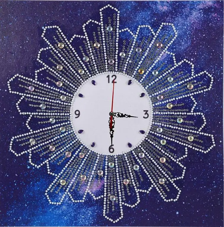 Real clock 3D алмаз особенной формы Вышивка лягушка настенные часы 5D алмазная живопись крест вышивка часы декор из алмазной мозаики NY - Цвет: Real clock