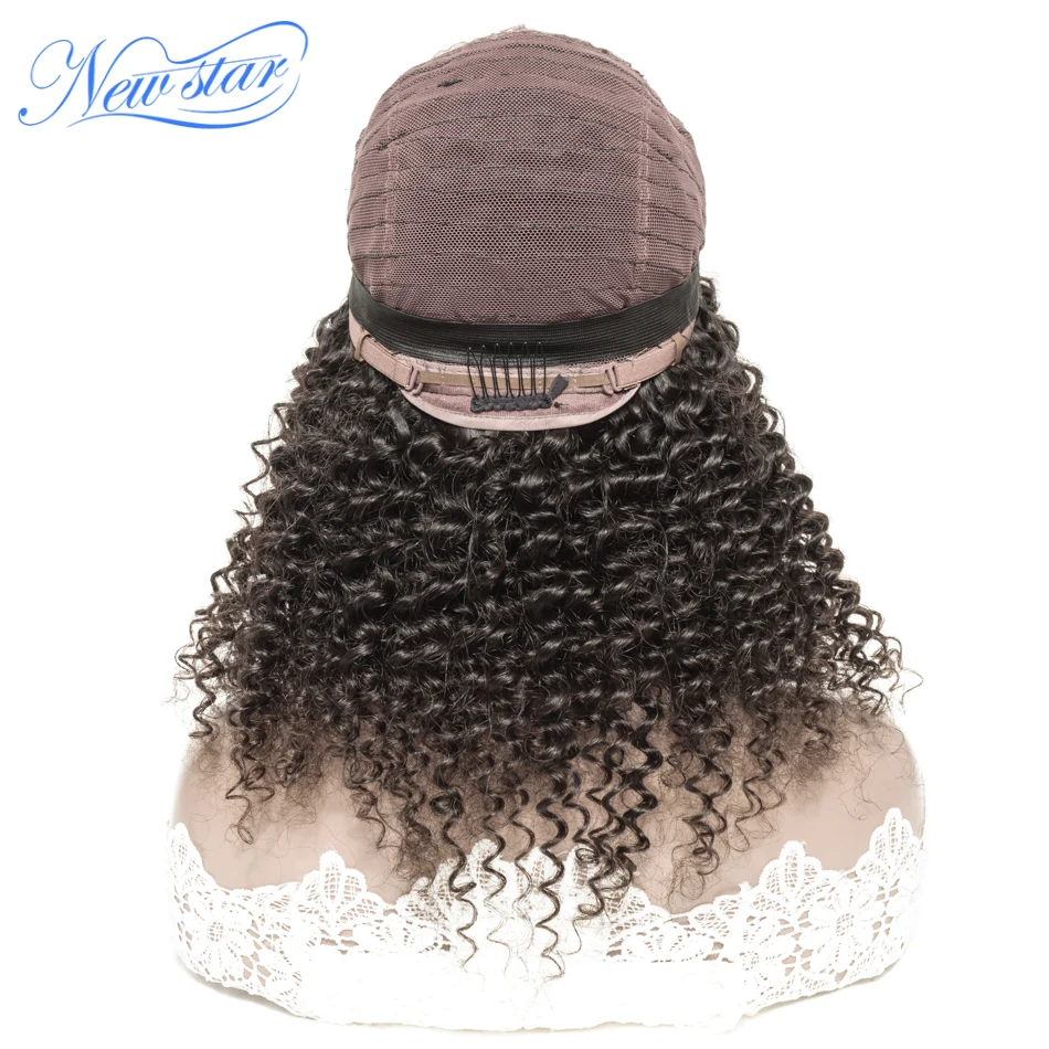 Бразильская глубокая волна HD парик шнурка по индивидуальному заказу new star Виргинские человеческих волос парик HD прозрачный кружевной 5x5 закрытие парик для черных Для женщин