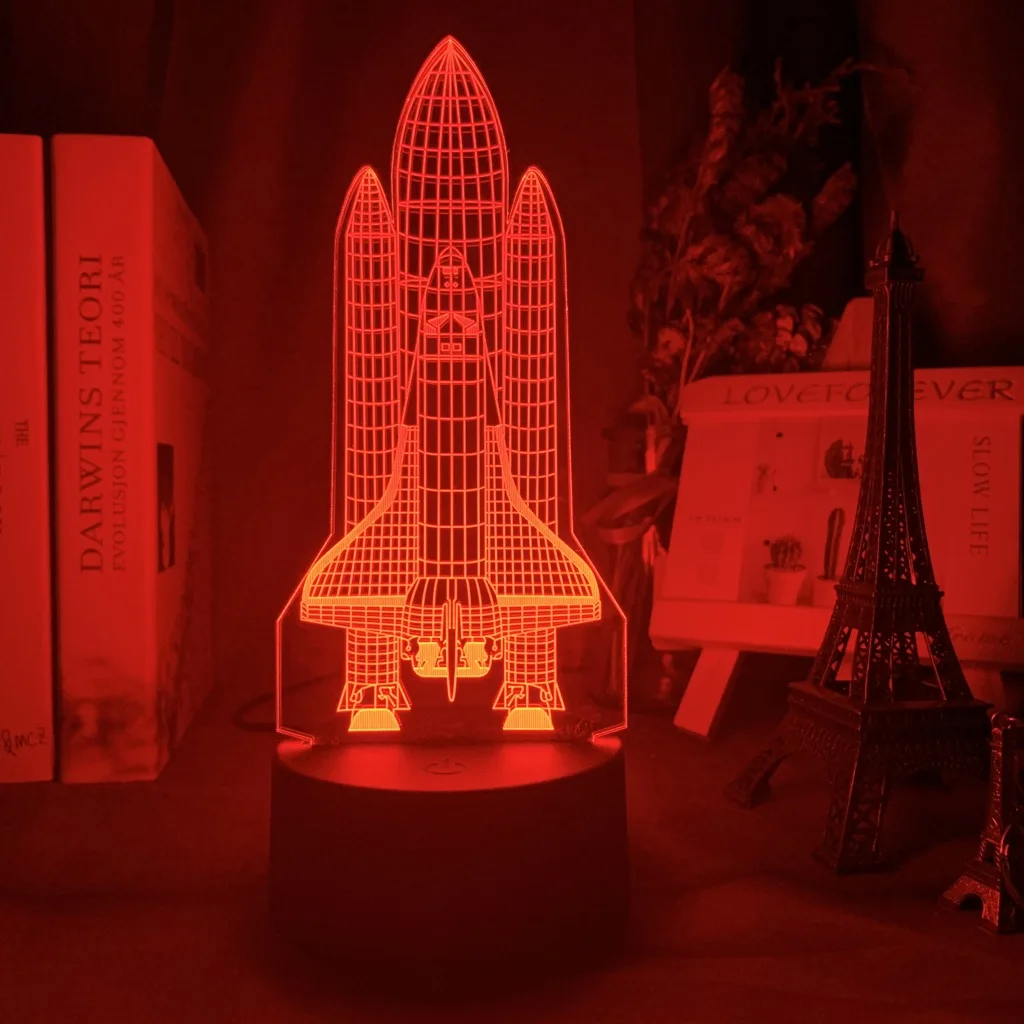 3D spaceship lamp image 2