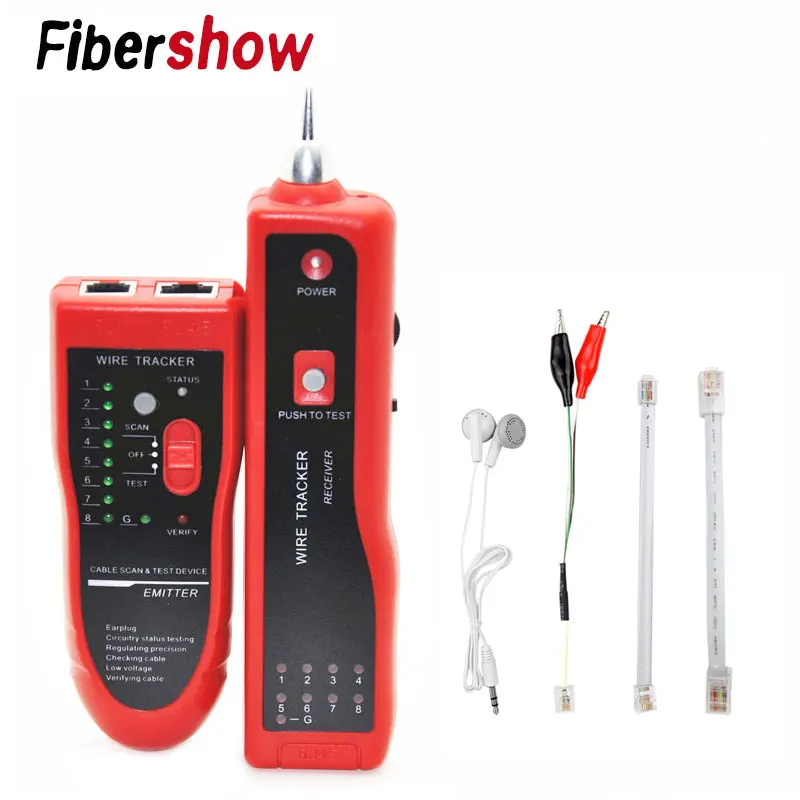 Кабельный тестер горячая Распродажа Cat5 Cat6 RJ11 RJ45 телефонный провод трекер тонер