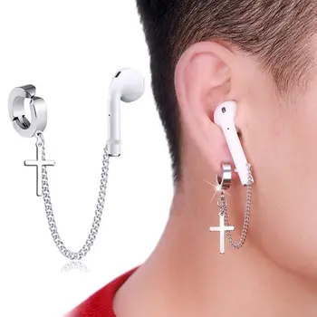 

NEW Fashion Anti-Lost Ear Clip Earphone Accessories Unisex Earrings for Airpods 1 2 3 For A-irpods Pro Earrings Secure Fit Hooks