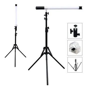 

Holder photography photo backgroudLED LIGHT Phone app Yidoblo LT-RGB2 LT-RGB4 led light free shipping with battery and tripod