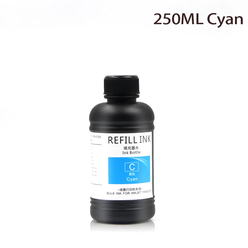 Tinta uv Led para Epson L800 L805 L1800 R280 R290 R330 1390 1400 1410 para Dx5 Dx6 Dx7 Cabeça de Impressão Impressora uv Universal 250ml de - Imagem 2