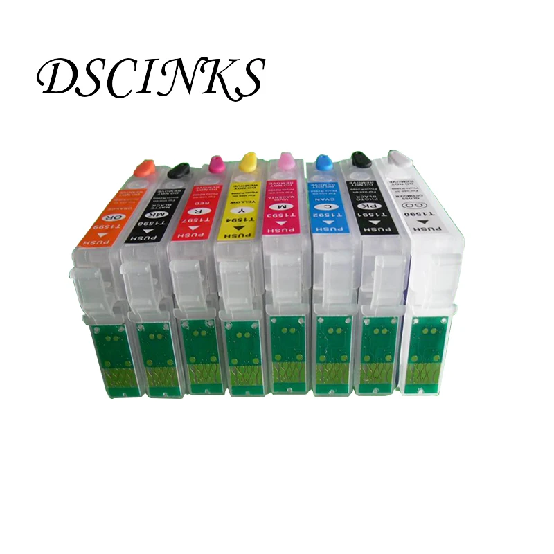 Многоразовый картридж для чернил DG-supercolor с постоянным чипом стандарта Epson R2000 |