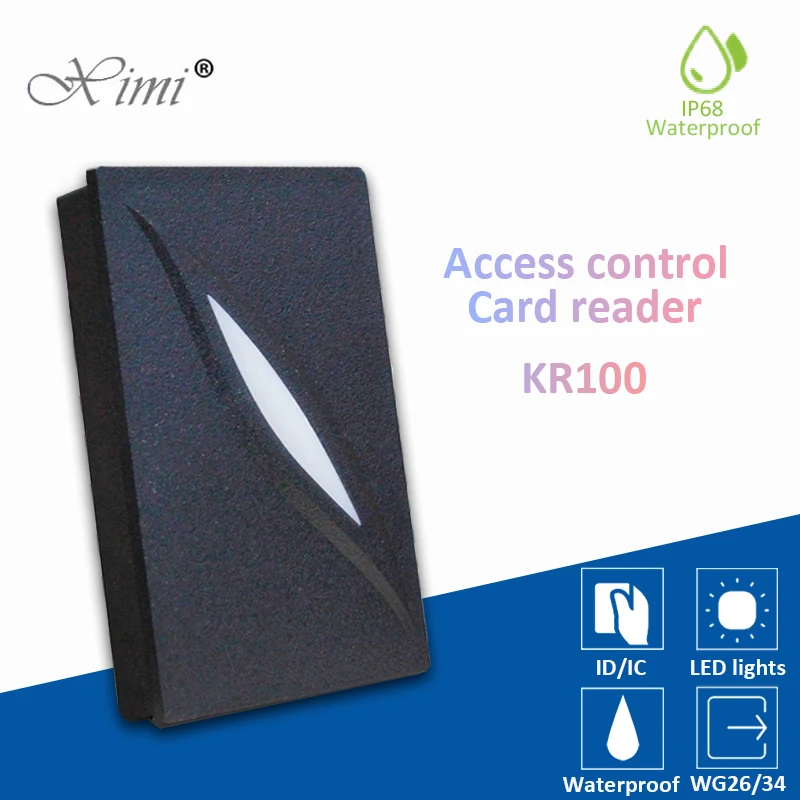 Access Control Wiegand 26/34 EM-ID 125KHz Proximity RFID Card Reader Access Control Wiegand 26/34 EM-ID 125KHz Proximity RFID Card Reader