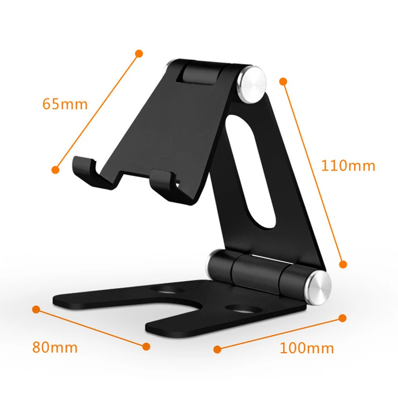 Aluminum Alloy Tablet Rotatable Holder for ipad Air mini 1/2/3/4 pro 9.7 10.5 12.9 Foldable Cell Phone Adjustable Stand Support