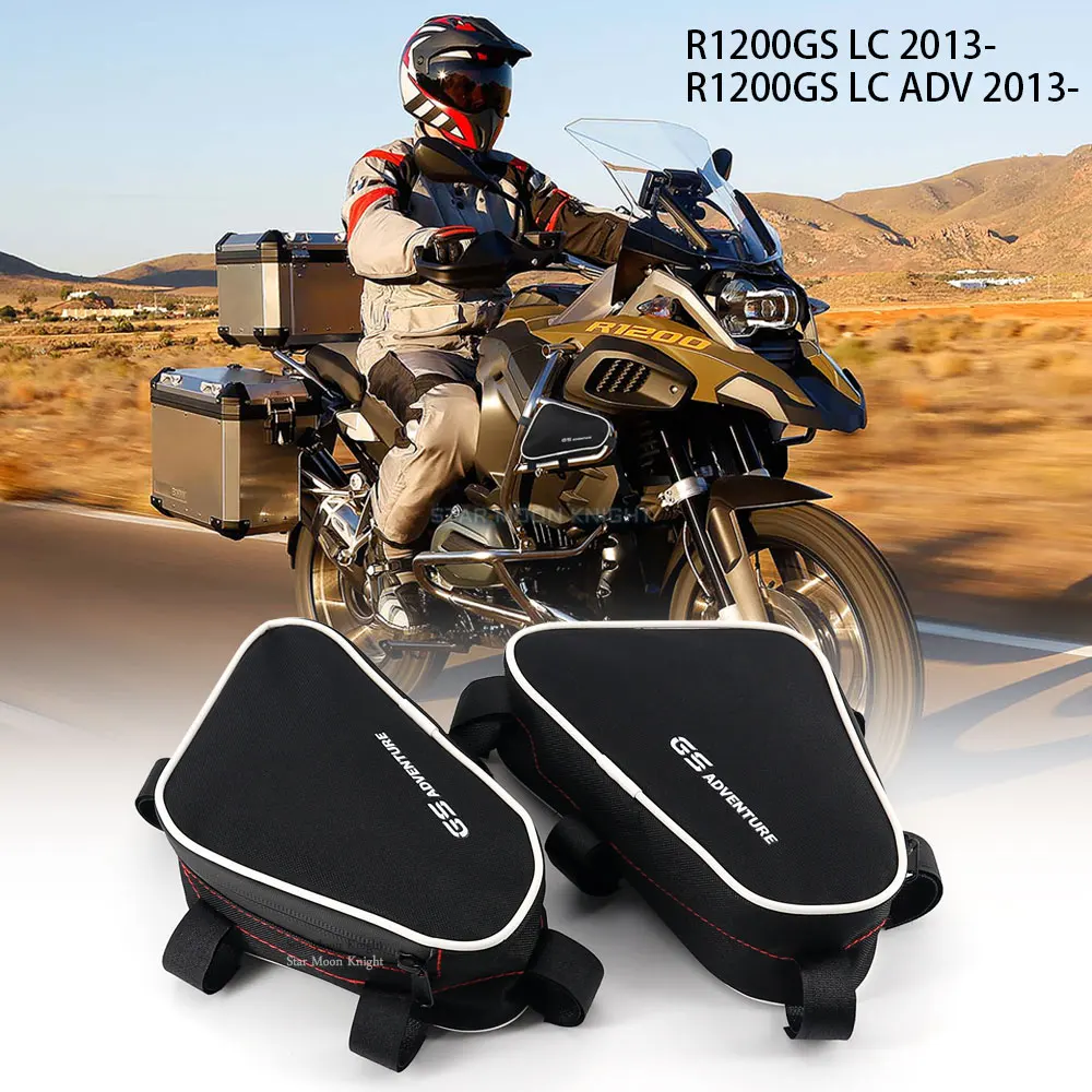 오토바이 프레임 크래시 바 방수 범퍼 배치 가방, BMW GS 1200 어드벤처 R 1200 GS R1200GS LC ADV 2013 2020 