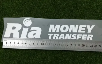 

5PCS ONE LOT 1920 La Liga RIA MONEY TRANSFER SPONOSOR Badge Heat Transfer Soccer Patch